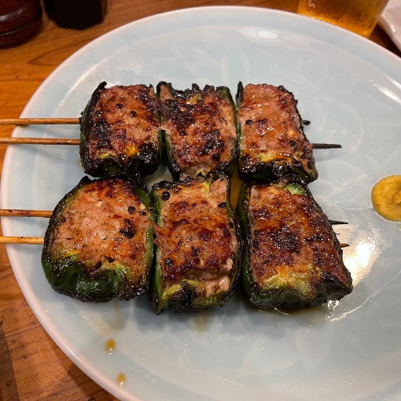 ピーマンの肉詰め(三政 （みつまさ）)