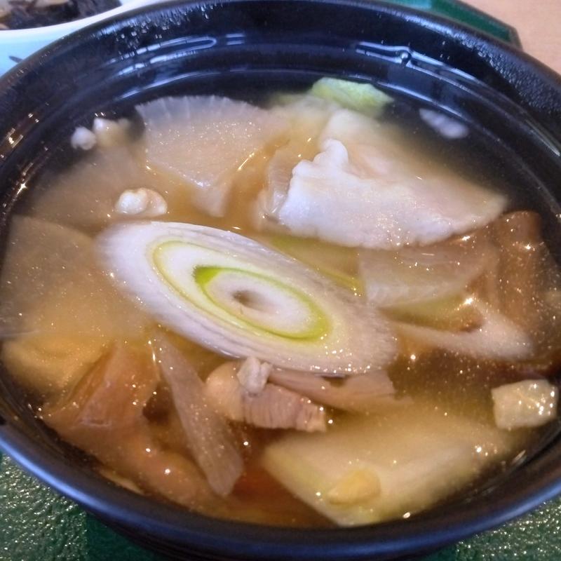 せんべい汁(いかめしや 烹鱗 （ほうりん）)