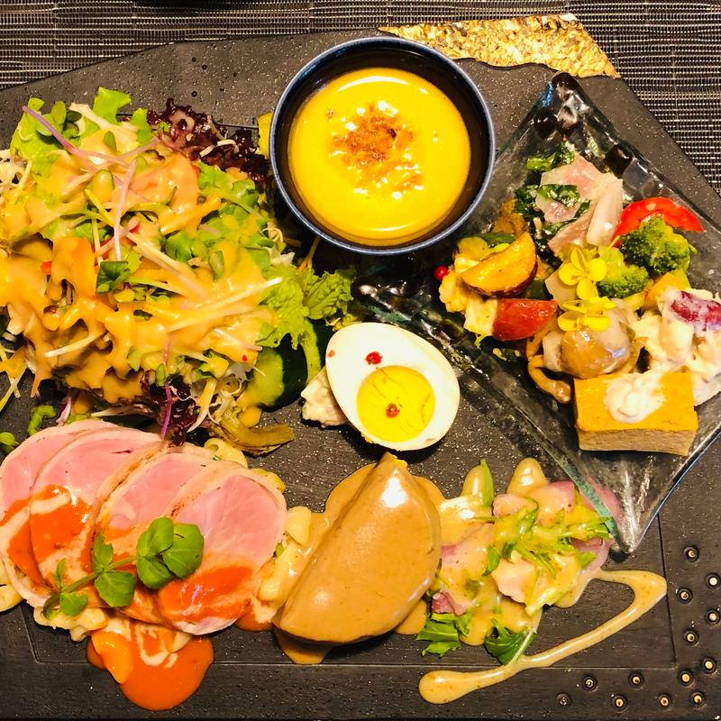 大使館シェフのワンプレートランチ(Kokoya de kobayashi)