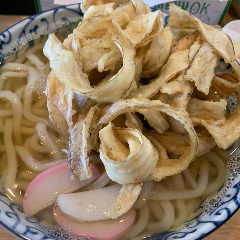 ごぼう天うどん(うどん繊月)