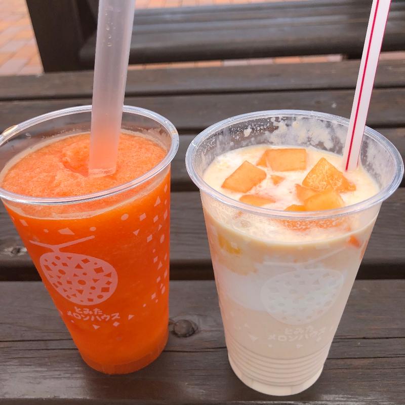 メロンシェイク(ファーム富田)