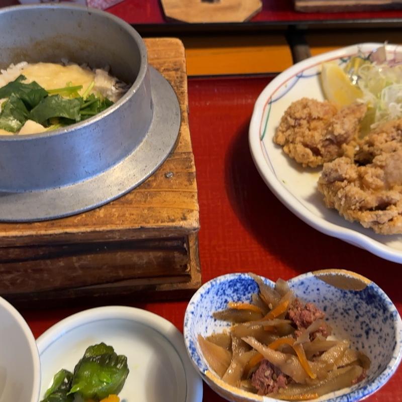 鯛釜めし唐揚げ御膳(北斗 駅前店 （ほくと）)