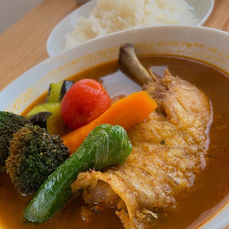 チキンと野菜(SPICE SOUP CURRY晴れの日 (スパイススープカレーハレノヒ))