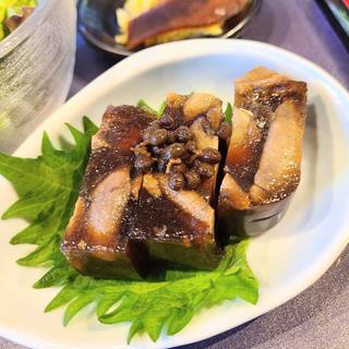 うなきも煮こごり(鰻三代目むら上 大森山王店)