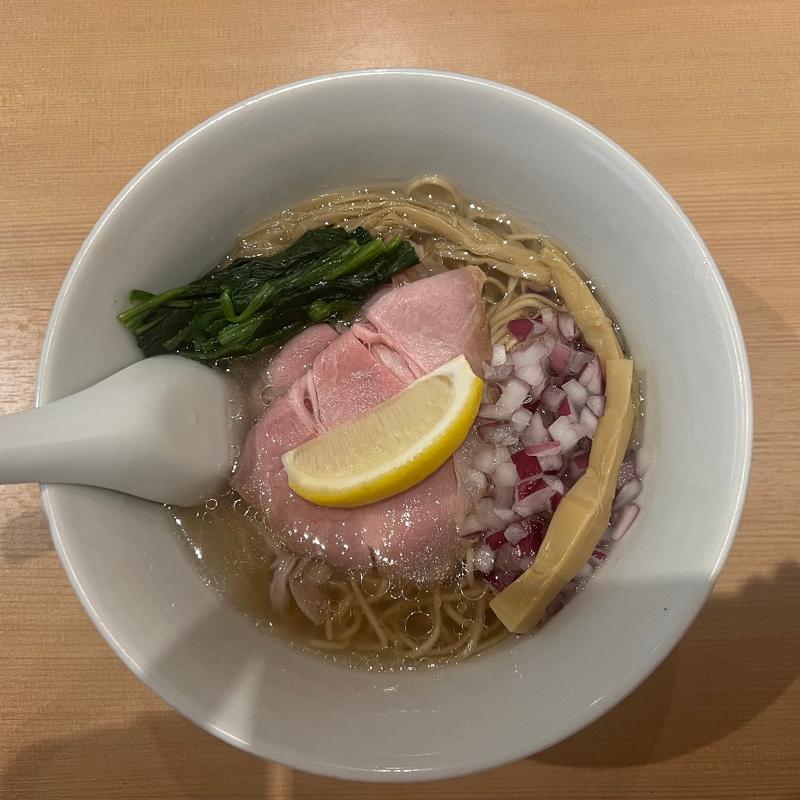 鶏塩らぁ麺(らぁ麺 田じま)