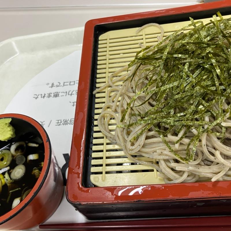 ざるそば(札幌市役所地下食堂)