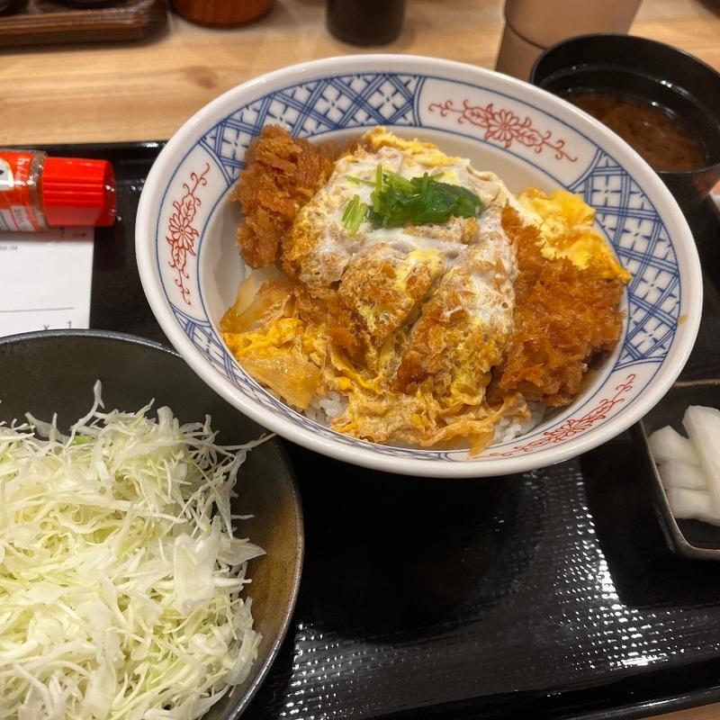 かつ丼定食(とんかつ まるや 西新宿店)