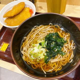 ミニタレカツ丼セット(やなぎ庵)