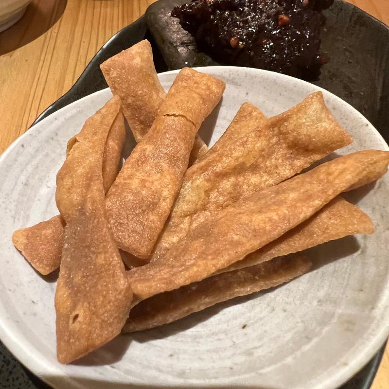 焼き味噌(蕎麦と鶏 はんさむ 下北沢)