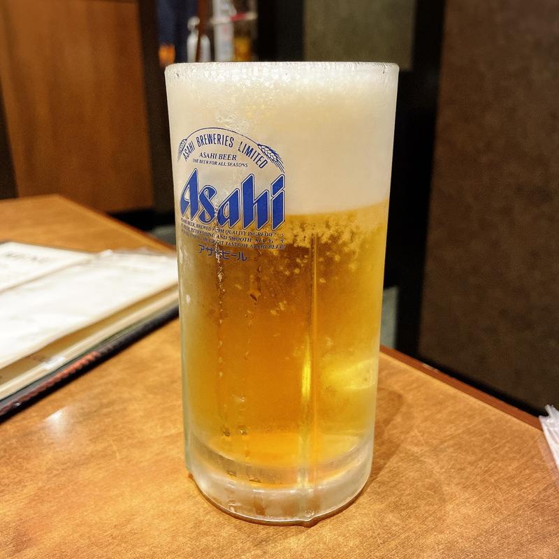 生ビール(静龍苑)