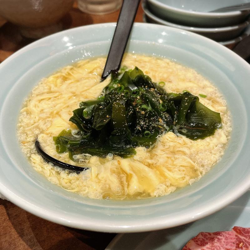 玉子スープ(静龍苑)