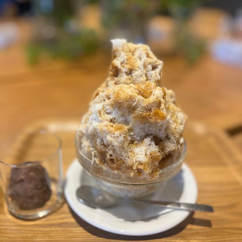 かき氷　カプチーノ(Unir（ウニール） 本店)