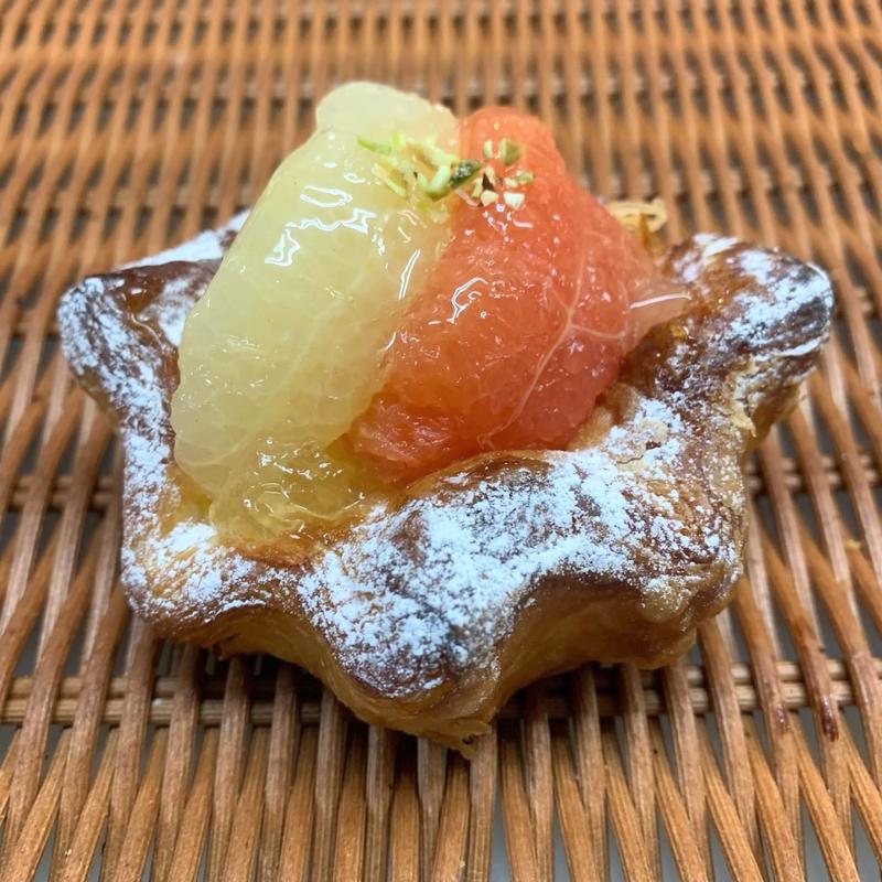 グレープフルーツデニッシュ(ブーランジェリーマシェリ)