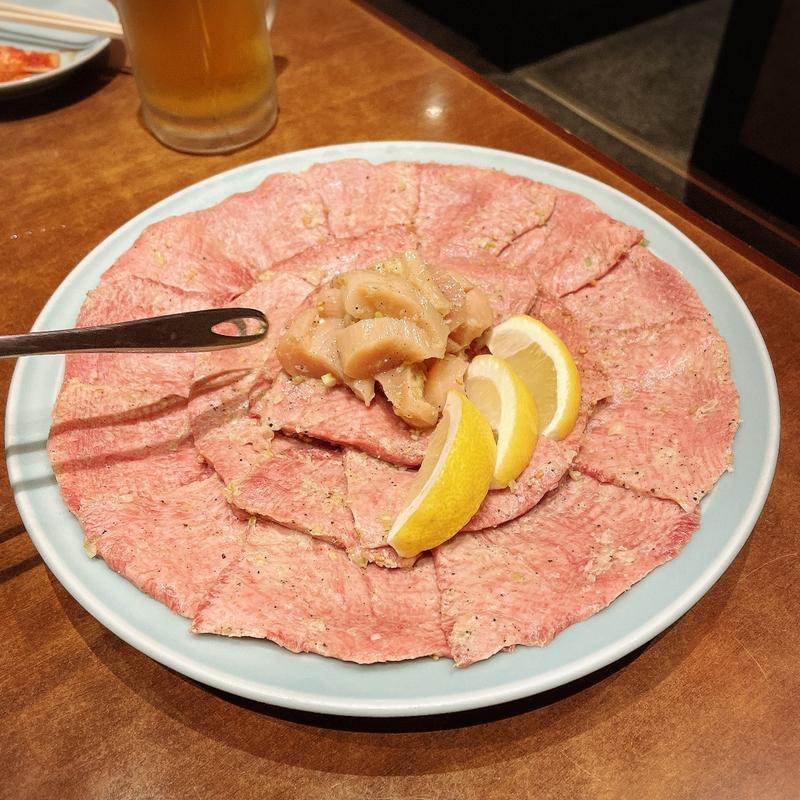 タン塩(静龍苑)