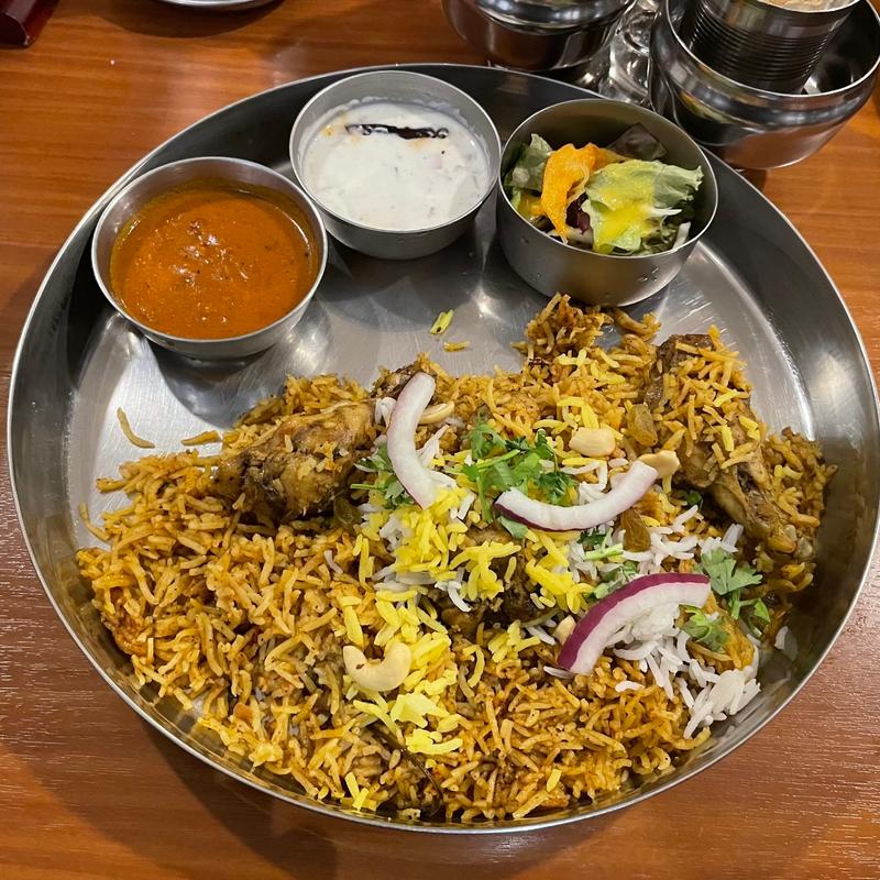 チキンビリヤニプレート（レギュラー）(エリックサウス 岐阜AG店)