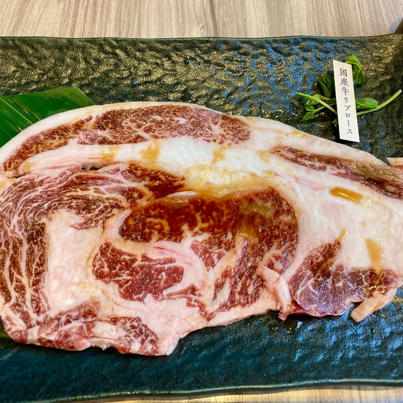 国産リブロース(国産牛焼肉くいどん 曳舟店)