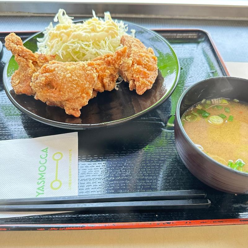 から揚げ定食(都筑パーキングエリア（上り線） 旨処つづき亭 )