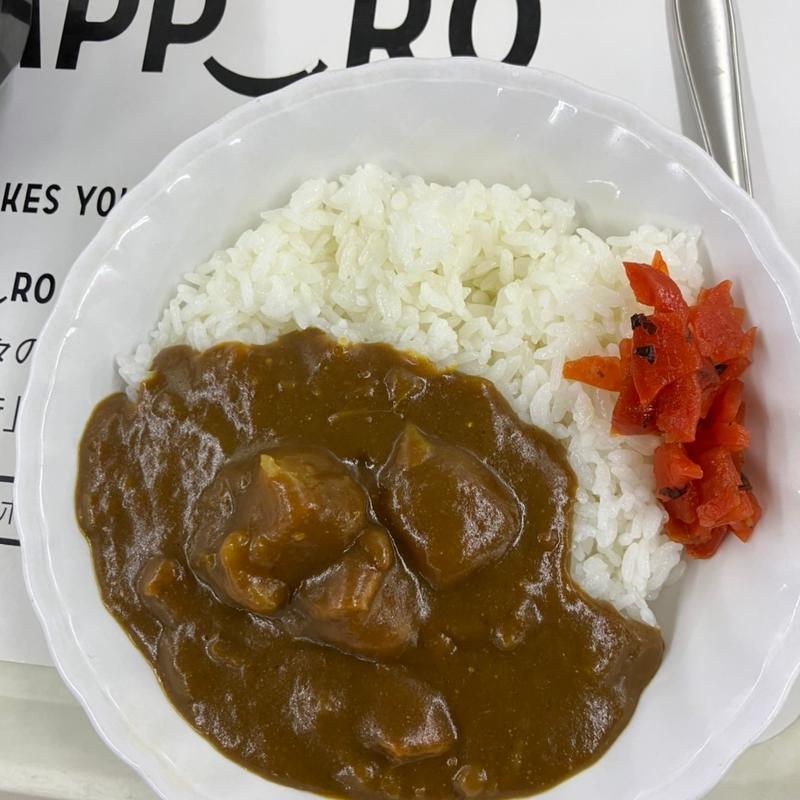 ミニカレー(札幌市役所地下食堂)