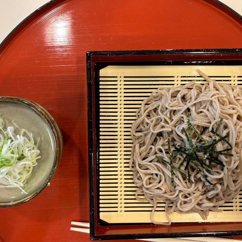 ざるそば(十国峠レストハウス )