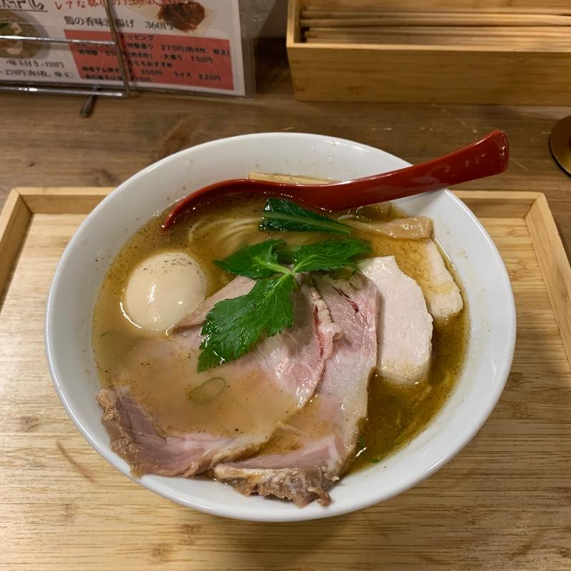 金の鶏そば塩特製(中華そば 親孝行)