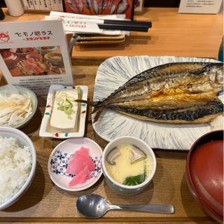 トロ鯖定食(ヒモノ照ラス ＆ スタンドヒモ子 ユニモール店)