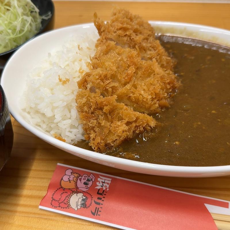 ロースカツカレー(とんかつ 豚ゴリラJr.)