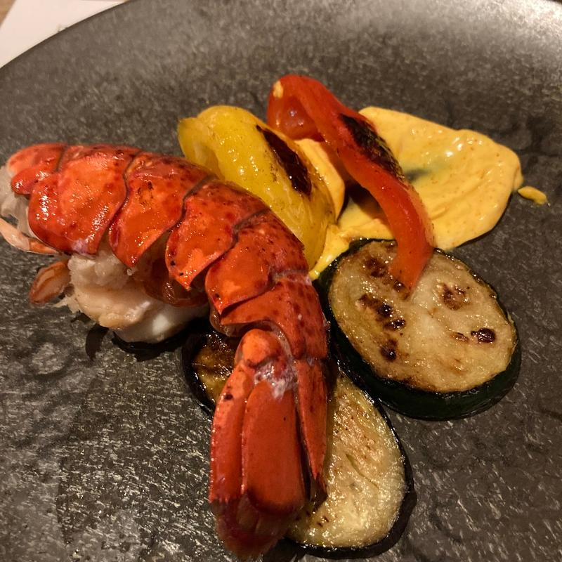 オーマール海老のグリルサフランソース(NIKKO KANAYA HOTEL CRAFT GRILL （日光金谷ホテル クラフトグリル）)