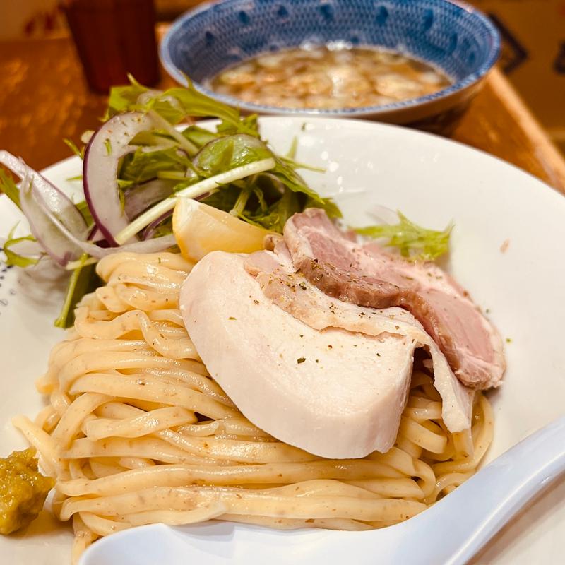 塩つけ麺(中華そば つけ麺 百日紅 新宿店)
