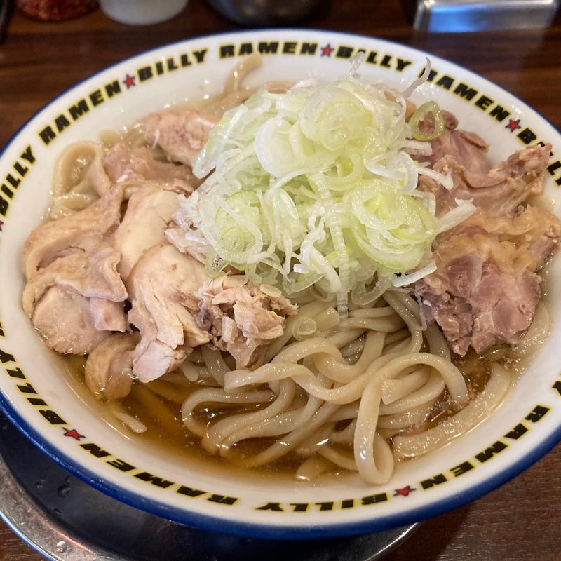 冷やし肉ソバ(ラーメン☆ビリー 泉学院前店)