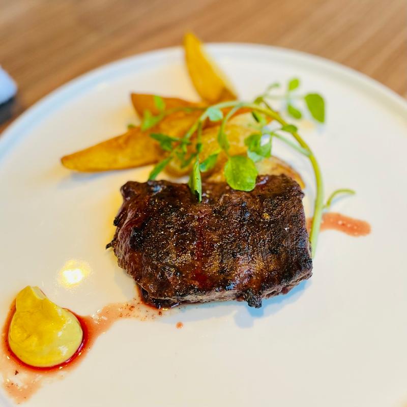 US産アンガス牛ハラミステーキ(SURF&TURF)