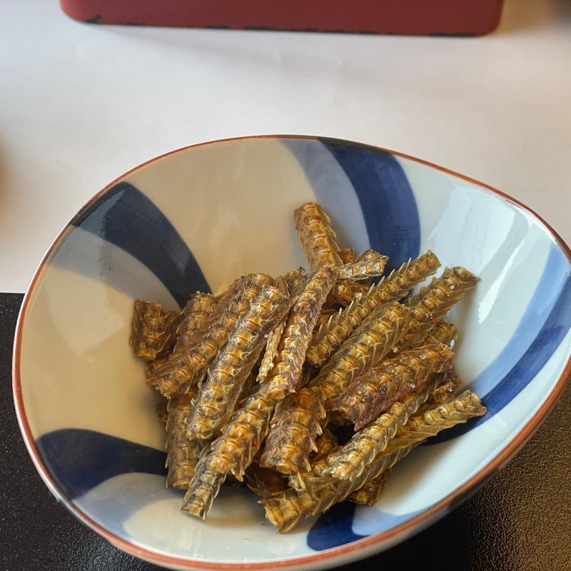 うなぎの骨(吉塚うなぎ屋)