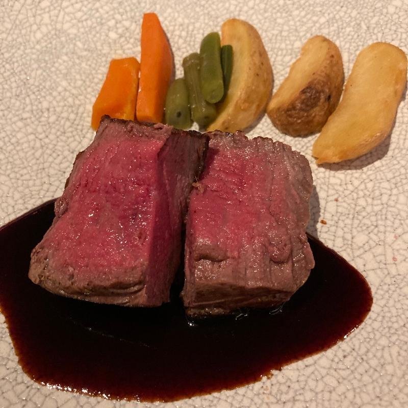 黒毛和牛フィレ肉ステーキぺリグソース(NIKKO KANAYA HOTEL CRAFT GRILL （日光金谷ホテル クラフトグリル）)