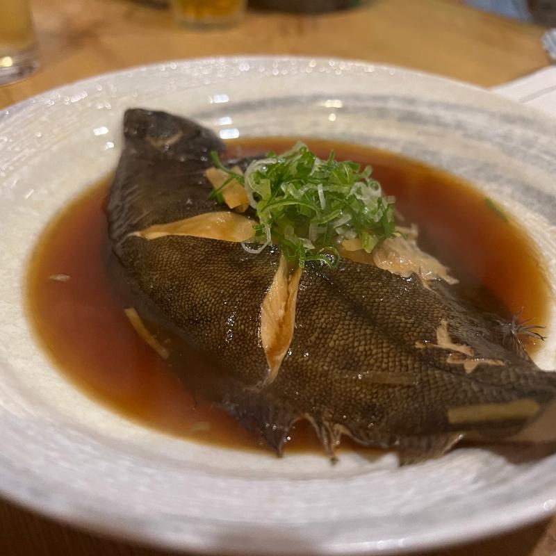 真子かれい(旬菜料理 緒川 （しゅんさいりょうり おがわ）)