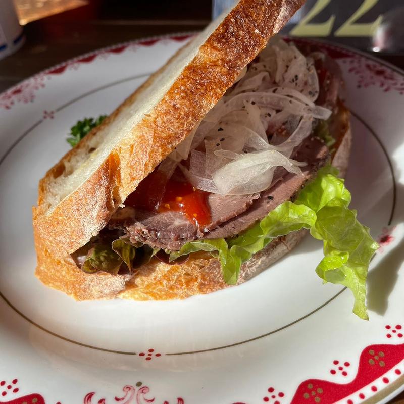 ローストビーフ・サンドヰッチ(舶來グリル

)