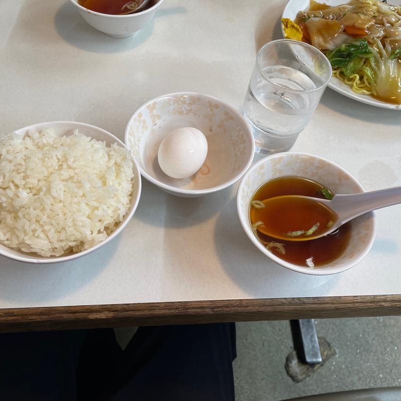 焼肉ライス(生卵つき)(兆楽 （チョウラク）)