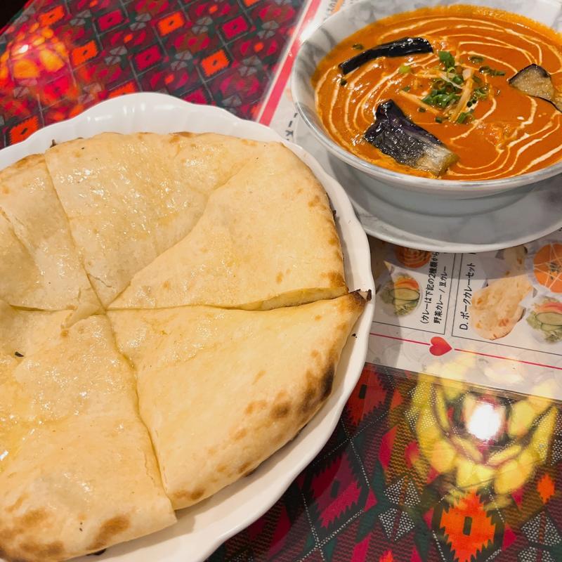 日替わりカレーセット(カリスマ)