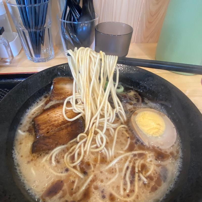 らーめん(白龍らーめん 健軍店)