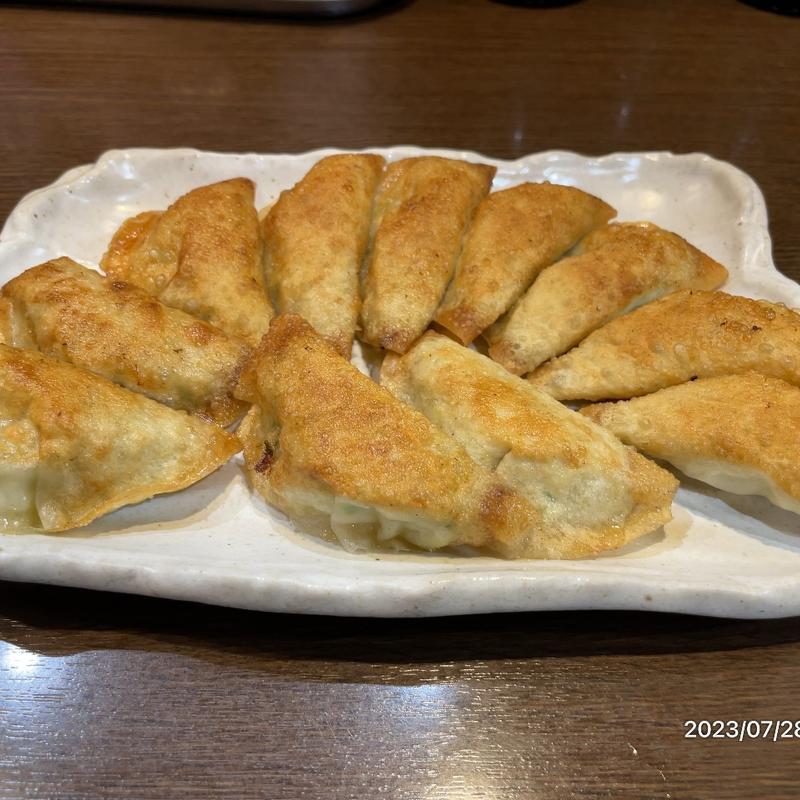 円盤餃子ハーフ(餃子 照井 福島駅東口店 （ギョウザ テルイ）)