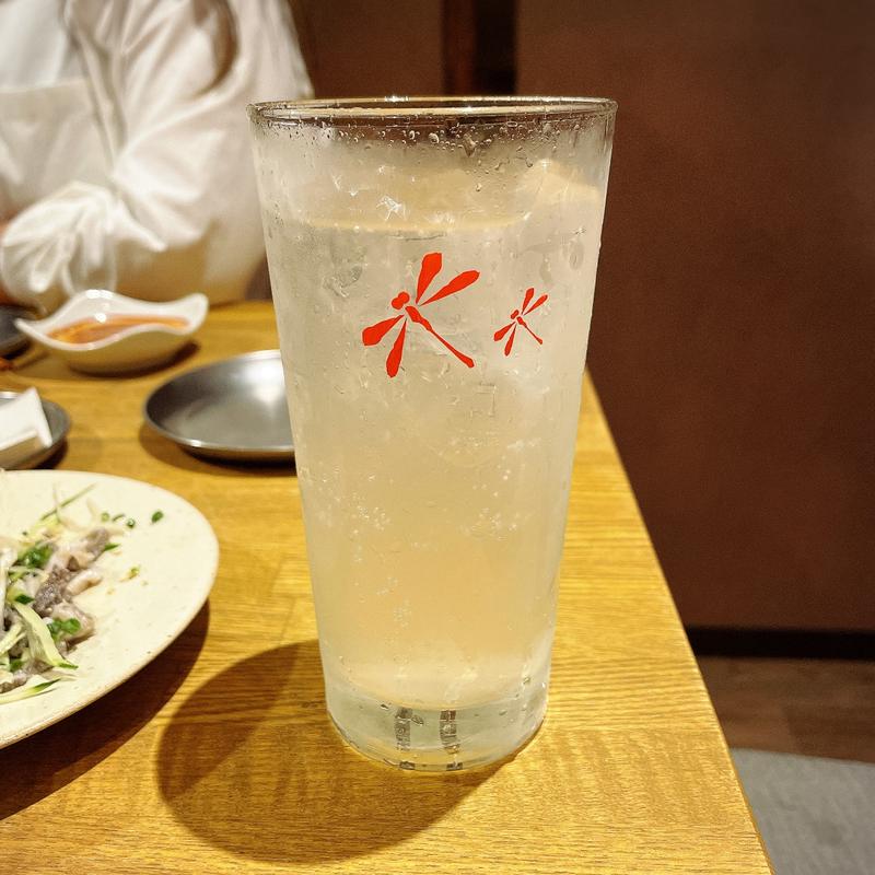 黒霧島ソーダ割り(とんぼ)