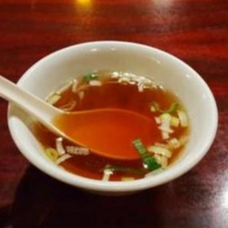 チャーハンスープ(栄華飯店)