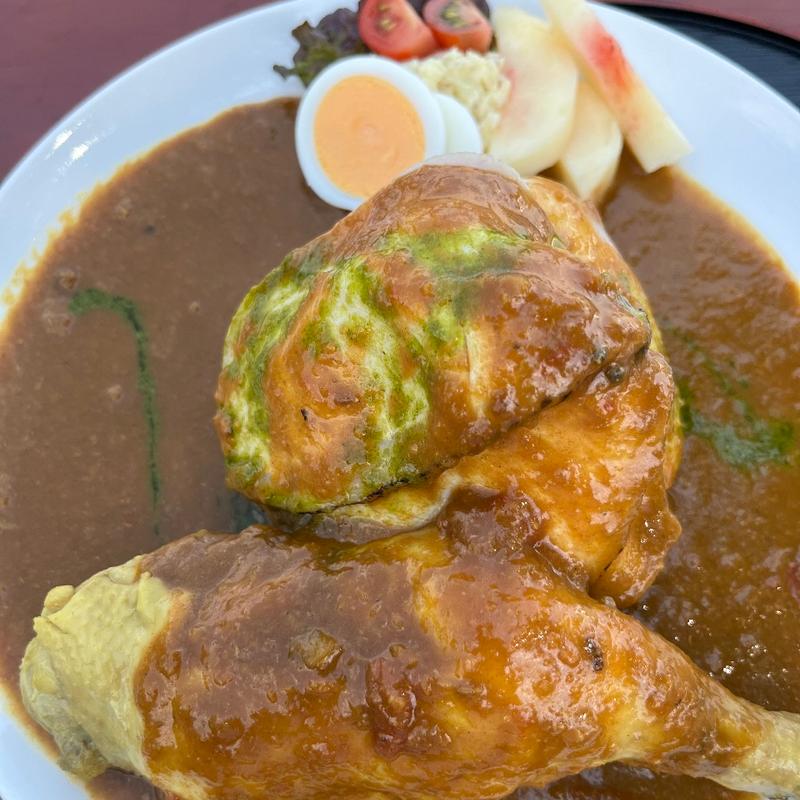 伝説のカレー両方のせ(気まぐれ屋)