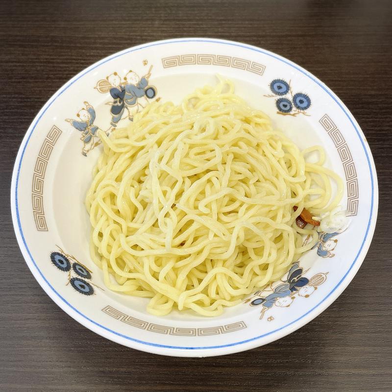 冷やし煮干しまぜそば(えーちゃん食堂)