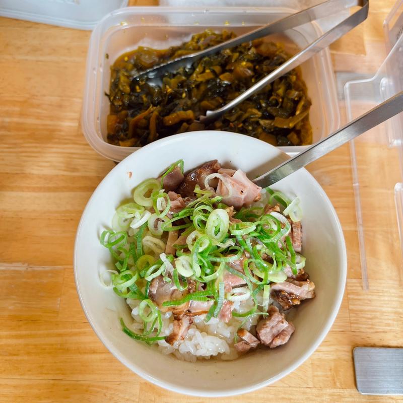 肉ごはん(麺や木蓮 )