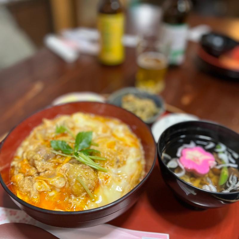 比内地鶏とろとろ親子丼(桜の里 )