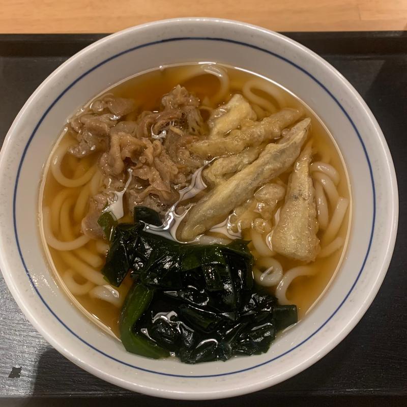 肉+ごぼ天(ウエスト 新別府店 )