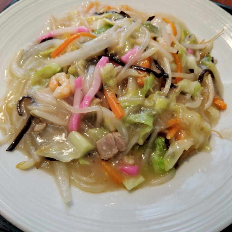 皿うどんセット(中国料理 桃苑 （トウエン）)