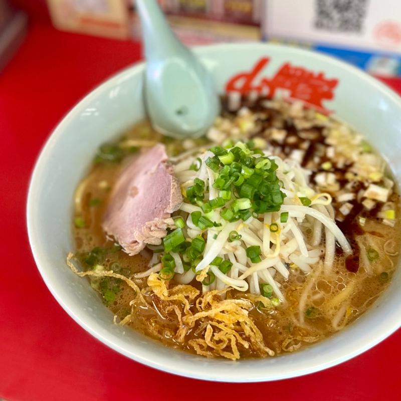 焦がし醤油ラーメン(ラーメン山岡家 南2条店)