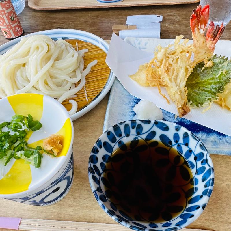 天ざるのおうどん(麺処 ちゅるちゅる)