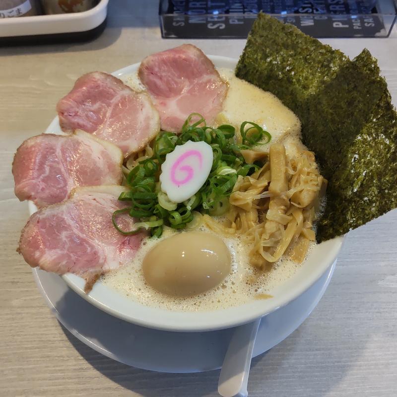 鶏そば全部のせ(鷄そば天翔)