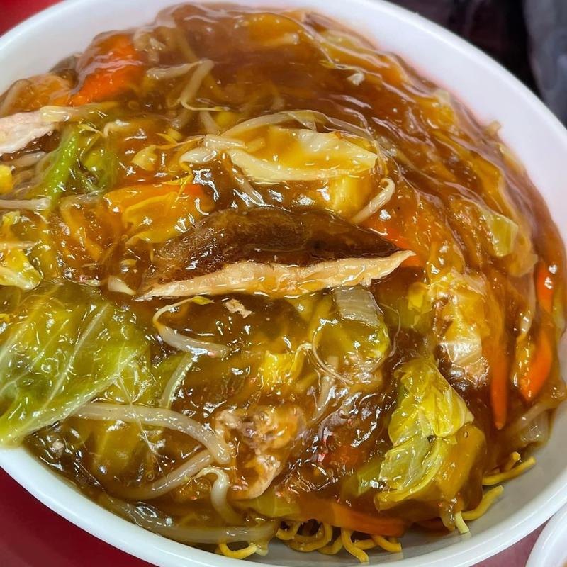 揚げやきソバ(中華料理 松月)